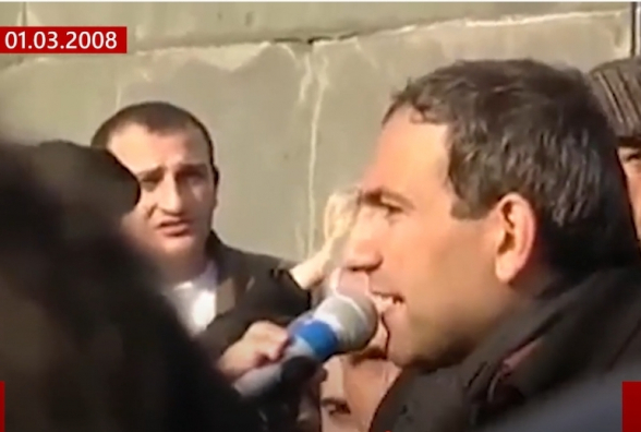 Факты о том, как Никол Пашинян 1 марта 2008 года провоцировал беспорядки (видео)